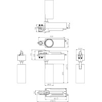 Трековый трехфазный светильник ЭРА SТR303630KW20 узкий луч 3000K белый Б0049772