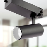 Трековый трехфазный светильник ЭРА SТR-30-36-40K-B20 узкий луч 4000K черный Б0049763