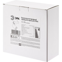 Трековый трехфазный светильник ЭРА SТR303640KW40 узкий луч 4000K белый Б0049755