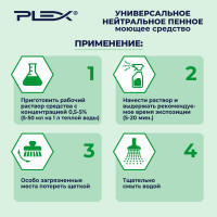Средство для санитарной обработки поверхностей (пенное, нейтральное) PLEX ПРЕМИУМ 5л УТ000005593 УТ000007992