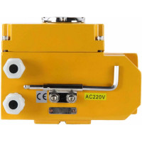 Четвертьоборотный электропривод DN.ru QT-008 220В D300-00415