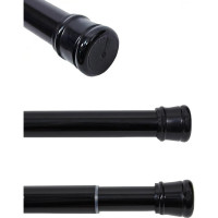 Комплект черный карниз для ванной Bath Plus KKAK-05