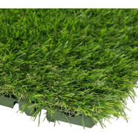 Плитка с искусственным газоном VIDAGE 75 толщиной 30 мм, 30x30 см 2801014