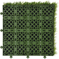 Плитка с искусственным газоном VIDAGE 75 толщиной 30 мм, 30x30 см 2801014