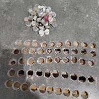 Коронка алмазная по керамограниту и мрамору с направляющим сверлом 125 мм Hardcore 154125