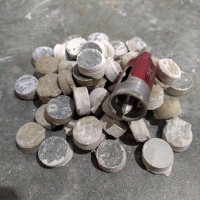 Коронка алмазная по керамограниту и мрамору с направляющим сверлом 125 мм Hardcore 154125