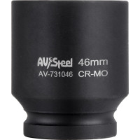 Головка ударная двенадцатигранная (46 мм; 3/4"DR) AV Steel AV-731046
