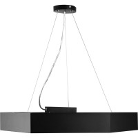 Светодиодный светильник ЭРА Geometria Hexagon SPO-122-B-40K-066 66Вт 4000К 4800Лм черный Б0050553