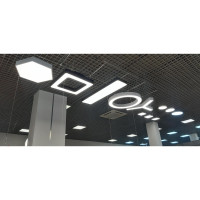 Светодиодный светильник ЭРА Geometria Quadro SPO-164-W-40K-110 110Вт 4000К 17300Лм белый Б0050588