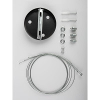 Светодиодный светильник ЭРА Geometria Delta SPO152B40K048 48Вт 4000К 3500Лм IP40 черный Б0050577