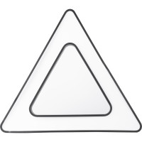 Светодиодный светильник ЭРА Geometria Delta SPO-154-B-40K-042 42Вт 4000К 2300Лм черный Б0050581