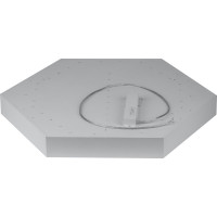 Светодиодный светильник ЭРА Geometria Hexagon SPO-121-W-40K-038 38Вт 4000К 4000Лм белый Б0050550