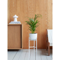 Подставка для цветов GreenWeen Trinity 40 белая GW-T40W