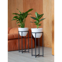 Подставка для цветов GreenWeen Grace 60-34 черная, d=32 см GW-G60-34B