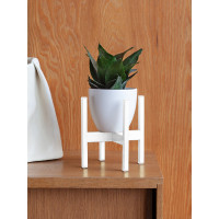 Подставка для цветов GreenWeen Oxalis 20 белая GW-O20W