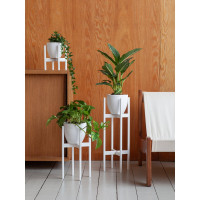 Подставка для цветов GreenWeen Oxalis 20 белая GW-O20W