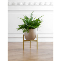 Подставка для цветов GreenWeen Trinity 25 золотая GW-T25G
