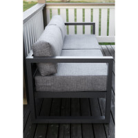 Уличный диван GreenWeen CAPRI серый GW-AL-CAPRI-SOFA-1900G