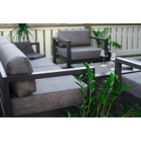 Уличный диван GreenWeen CAPRI серый GW-AL-CAPRI-SOFA-1900G