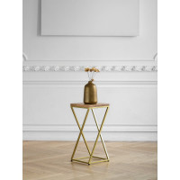 Столик под кашпо GreenWeen Loft 60 золотой GW-L60G