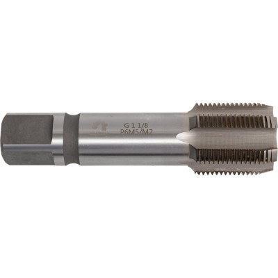 Трубный метчик WOLFSTAR м/р G1 1/8" P6M5/M2 ГОСТ 3288-81 ta00451