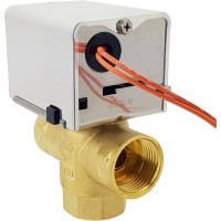 Трехходовой зональный клапан с возвратной пружиной TECHNO ZP-325 DN25, G1, КVS 2.8 603325