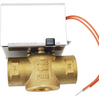 Двухходовой зональный клапан с возвратной пружиной TECHNO ZP-220 DN20, G3/4, КVS 2.6 603220