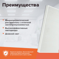 Светильник Wolta STD Микропризма ДВО11-36-002-5К