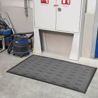 Мат специальный двусторонний нескользящий резиновый черный Mehlhose GmbH 910х1510х7 мм BM29101510