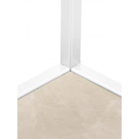 Стеллаж GreenWeen KARIN-800 белый, керамика слоновая кость 1750x800x300 GW-KARIN-800-W-KI