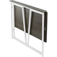 Складной стол GreenWeen SKANDI белый/дуб графит GW-SK-W-G