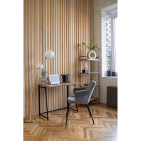 Складной стол GreenWeen SKANDI черный/дуб канзас GW-SK-B-K