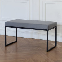 Банкетка GreenWeen ALBA MINI черный/светло-голубой GW-ALBAMINI-LB-850B