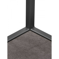 Стеллаж GreenWeen KARIN-800 черный, керамика антрацит 1750x800x300 GW-KARIN-800-B-KA