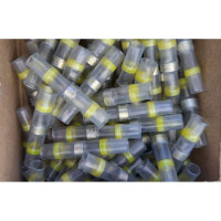 Параллельный разъем BERNER под пайку PI 1501 желтый 109458