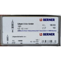 Параллельный разъем BERNER под пайку PI 1501 желтый 109458