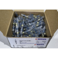 Параллельный разъем BERNER под пайку PI 1301 синий 109435