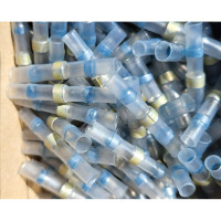 Параллельный разъем BERNER под пайку PI 1301 синий 109435