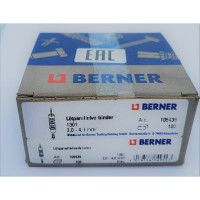 Параллельный разъем BERNER под пайку PI 1301 синий 109435