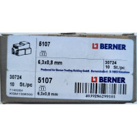 Корпус комбинированного разъема BERNER 5107 3-контактный 30724