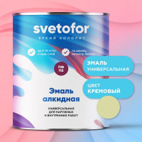 Эмаль Светофор ЛЮКС ПФ-115 крем, 6 кг ТД000003662