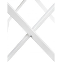 Складной компьютерный стол GreenWeen 600 мм, белый/дуб графит GW-PCT600W-L-G