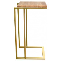 Приставной кофейный столик GreenWeen золотой GW-CT330G