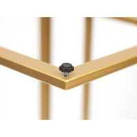 Приставной кофейный столик GreenWeen золотой GW-CT330G