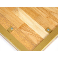 Приставной кофейный столик GreenWeen золотой GW-CT330G