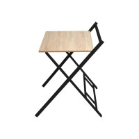 Складной компьютерный стол GreenWeen 600 мм, черный/дуб бардолино GW-PCT600B