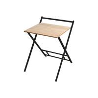 Складной компьютерный стол GreenWeen 600 мм, черный/дуб бардолино GW-PCT600B