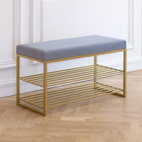 Обувница GreenWeen GARDA, золотой/светло-голубой GW-GARDA-LB-850G