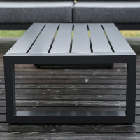 Уличный столик GreenWeen CAPRI, алюминий серый GW-AL-CAPRI-TB-1120G