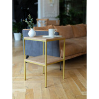 Журнальный столик GreenWeen NORMAN, золотой/ЛДСП GW-N-L-G